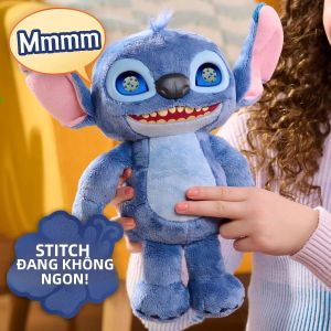 Đồ Chơi Tương Tác Đa Biểu Cảm Disney Stitch Plush Doll 50+ Âm Thanh Có Thể Sưu Tập Dành Cho Người Hâm Mộ Người Bạn Đồng Hành Trong Phòng Ngủ Sáng Tạo Cho Mọi Lứa Tuổi