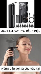 Máy Rửa Tai Bằng Nước Tự Động Dụng Cụ Lấy Ráy Tai Thông Minh Lấy Sạch Ráy Tai An Toàn Cho Gia Đình