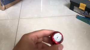 Đồng Hồ Gắn Chân Gương Xe Máy Chống Nước + Tặng Kèm Ốc 10 Ly Zen Thuận