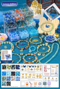 JIANLEXI | Ancient Style DIY Beaded Bracelet Kit
