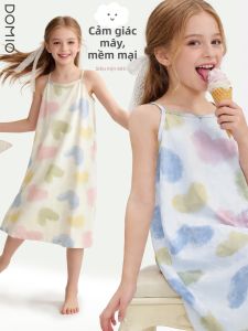 DOMIO | Sleeveless Thin Summer Nightdress