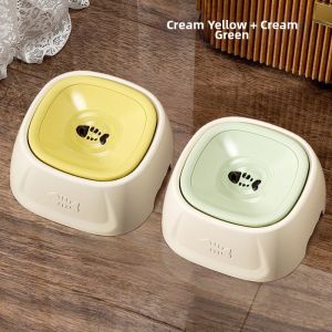 Floating Anti-wet Mouth Slow Feeder Water Bowl
