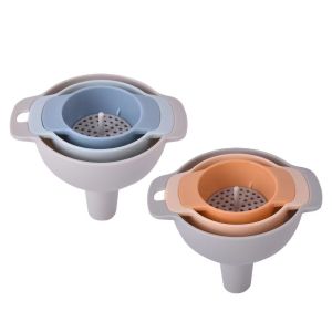 Multifunctional Liquid Funnel 4 Pieces