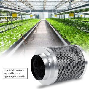 4 inch Inline Duct Fan Speeder Air Carbon Filter Ducting Combo