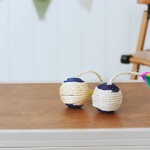 Đồ chơi Mèo cào móng mài răng bằng vải Sisal (mẫu mới) - Hara Pet Store