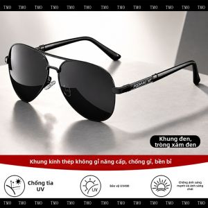 Kính Mát Nam Chống UV Chống Loá Dùng Để Lái Xe và Câu Cá