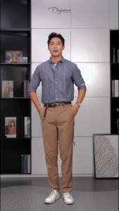 Áo Sơ Mi Nam Dài Tay Dugarco Kẻ Sọc Cao Cấp Form Casual Trẻ Trung Lịch Lãm 238SMB21096