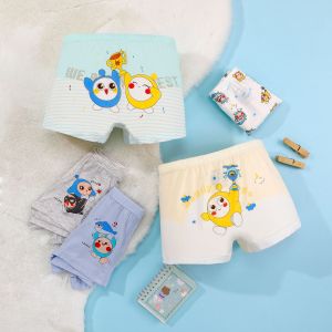 Party Cartoon Style Childrens Underwear Modal Material A-Class Comfortable Briefs Boys Boxer Shorts Four-Corner Shorts