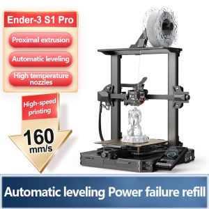 Unicorn Ender 3 S1 Series 3D Printer: All-Metal Direct Drive Extruder & High-Temperature Tolerance
