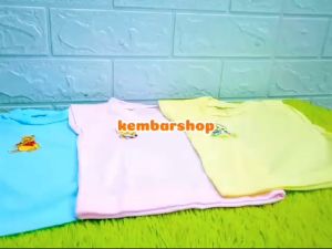 Kembarshop - Set 3pcs Kaos Setali Bayi Newborn 0-6 Bulan
