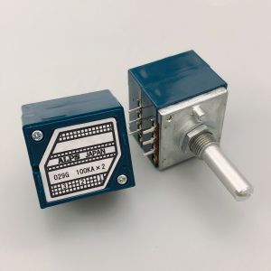 Alps 27 Type Fancier Grade Power Amplifier Main Volume Carbon-Film Potentiometer Double 6 Feet round Shaft A100k A50k