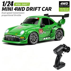 abay | 1:24 Scale Rally Strike RC Racing Car Gravel Grip Power Drift Road Ready Remote Control Hobby Toy Gift for Boys Hobby Players