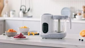 BEAR Baby Food Maker Steamer Puree Blender Automatic Self-Cleaning Touchscreen Control