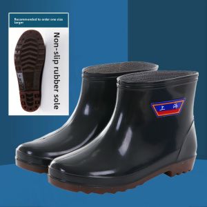 Durable Waterproof Rain Boots for Men