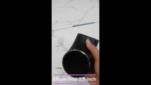 Elbow Las Besi 25 inch  Pipa Las / Elbo Lbow Keni Knee Pipa Las Knee Penyambung Pipa Besi 2 1/2 inch