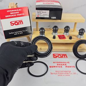 KIT KALIPER KARET CAKRAM DEPAN DAIHATSU ALYA MATIC METIK 1SET SAM