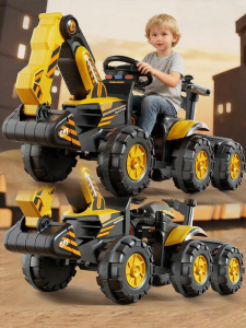 BASEBO | Large Rechargeable RC Ride-on Excavator Toy