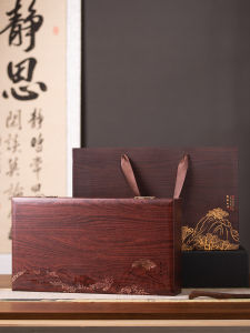 Empty Tea Canister Box Puer Tea Packaging Green Red Tea Leaves Packaging Gift Box Chinese Style Square Metal Tea Storage Jar