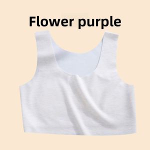 MiiOW | Comfortable Modal Sports Bra For Teenage Girls Stage Two 12-14 Years Old Summer Underwear Nylon Fabric Soft Seamless Vest