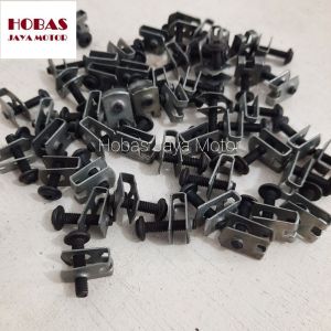 Baut Klip Honda Supra Drat Halus [50 Set Klip + Baut]