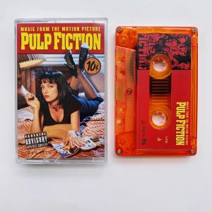 Classic Pulp Fiction Music Tape Mia Butch Vincent Vega Album Cosplay Cassettes Soundtracks Box Car Walkman Tape Party Music Gift2026