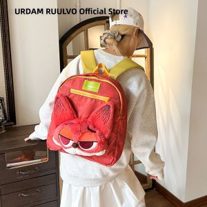 URCDN RDALVO | Plush & Adorable Large Capacity Student Backpack