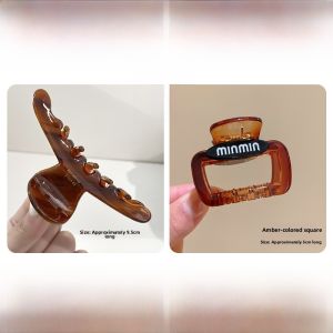 Elegant Womens Shark Hair Clip Back of Head Fashionable Hair Accessories Stylish Hair Grips High Quality Hairpins