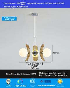 VINCAN | Bauhaus Vintage Style Living Room Chandelier