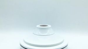 1/2pcs E26/E27 Lamp Bulb Pendant Holder Suitable for 110-250 Voltage Textured Round Fixed Base Bracket
