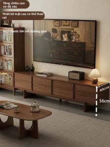 DONGMU | Retro Wooden Storage TV Stand