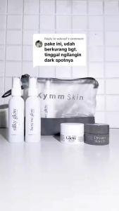 [Upgrade Phyto Day Cream + Free Pouch] KYMM SKIN Glow Package LEVEL 2 with Symwhite 377 Dark Spot Serum | Perawatan Facial Noda Hitam Bekas Jerawat