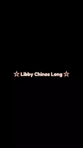 LIBBY - CHINOS PANTS LIBBY - CELANA PANJANG ANAK - CELANA JOGGER ANAK - CELANA CHINOS ANAK