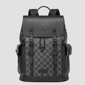 SEWAFOX | Travel & Commuter Leather Backpack for Men Large