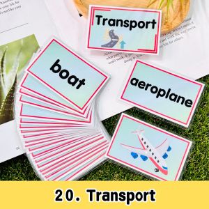 【#120 English Flash Card·英文识字字卡】English|英文识字|早教学习安静书 | Montessori Early Learning Busy Book| Toy Toddler|Learning Card