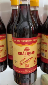 Nước mắm Khải Hoàn chai 500ml 30 độ đạm