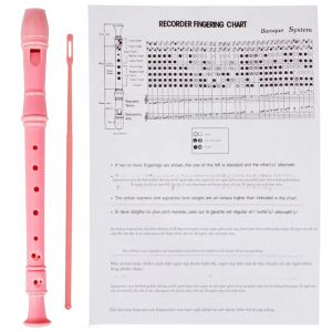 IRIN | Máy Ghi Âm Clarinet 8 Lỗ IRIN Dành Cho Trẻ Em Chất Liệu ABS Thiết Kế Dọc Với Que Vệ Sinh Giáo Dục Nhạc Cụ Cho Người Mới Bắt Đầu