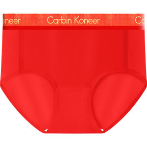 CarbinKoneer | กางเกงชั้นในผ้าไหมน้ำแข็งสำหรับผู้หญิง CarbinKoneer ไร้ตะเข็บ ระบายอากาศได้ดี กางเกงขาสั้นป้องกันแบคทีเรีย ทรงกีฬา ปีนักษัตร