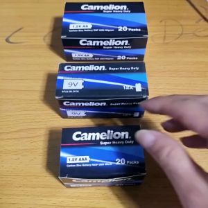 Hộp 40 Viên Pin AA - AAA ( Pin Tiểu ) Camelionl Siêu Bền - Hàng nhập khẩu dùng cho đồng hồ Micro hát / Pin Tiểu PIn Đũa