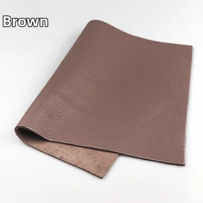 Black Full Grain Cowhide Leather for Sofa DIY