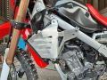 การ์ดหม้อพักน้ำ HONDA  CRF   300 L - RALLY  แข็งแรง  อลูมิเนียม หนา 4  มิล. 