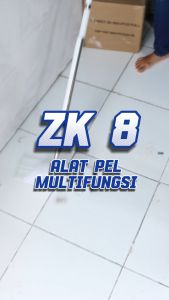 Alat Pel Lantai Tarik Microfiber Alat Pel Lantai Praktis Flat Mop Pel Lantai Otomatis Terbaru -ZK-8