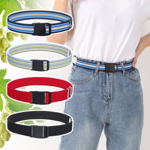 เฉพาะเข็มขัดยืด 3ซม สำหรับเด็กชายและเด็กหญิงด้วย กางเกง ฝึกทหารผ้ายืดสำหรับคนอ้วน การเตรียมตัวชี้ชายและแพทย์