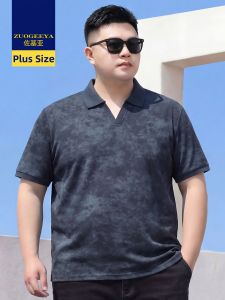 Zuogeeya | Loose Large Short Sleeve Polo Shirt Summer New
