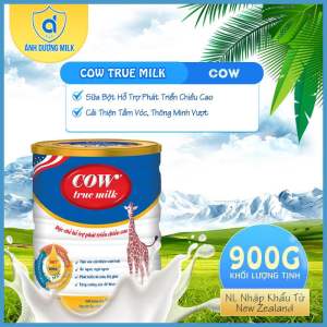 Sữa Cow True Milk - Cao - Giúp Hỗ Trợ Phát Triển Chiều Cao Cải Thiện Tầm Vóc Thông Minh Vượt
