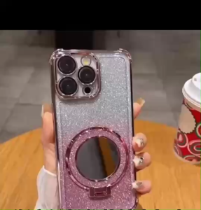 เคสโทรศัพท์ ขาตั้ง กระจก แต่งหน้า แวววาวสุดหรูสำหรับ XIAOMI 15T กันกระแทก