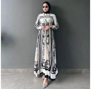 GAMIS MOTIF AMERA BAHAN SUPER DINGIN ANTI GERAH !!! DAN ADEM NYAMAN DI PAKAI