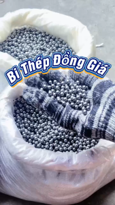 Bi Sắt 6mm 6.35mm 7mm 8mm 5KG Nhám / Bóng – Trục Xe Đạp Bi Thép Độ Tròn Cao