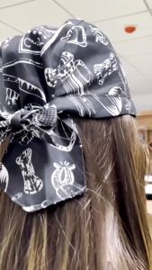 Pirate Chef Hat High Quality Adjustable Waiter Uniform Cap Bakery BBQ Grill Hat Restaurant Cook Work Hat