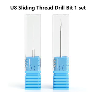 Maant/lanrui U8 Alloy Sliding Thread Drill Bit Set 2Pcs Stripped Screw Removal Tool Easy Reverse out Damaged Screws