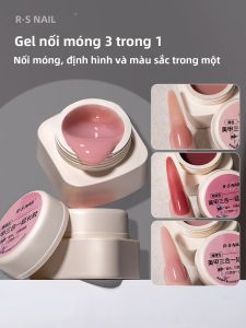 Gel Dài Móng RS NAIL 5g Màu Hồng Nude Gel Dựng Móng Dạng Thạch Tự San Phẳng Có Thể Tẩy Được Bằng Đèn UV Dùng Làm Sơn Móng